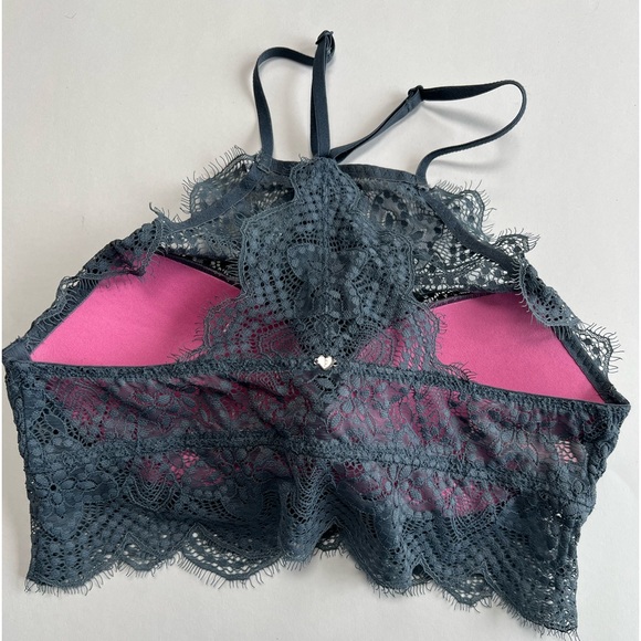 PINK Lace Bralette - Picture 2 of 3